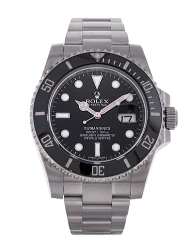 Rolex submariner sales black dial 116610ln